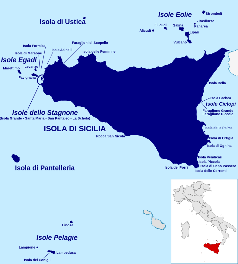 Tutte l'isole di Sicilia